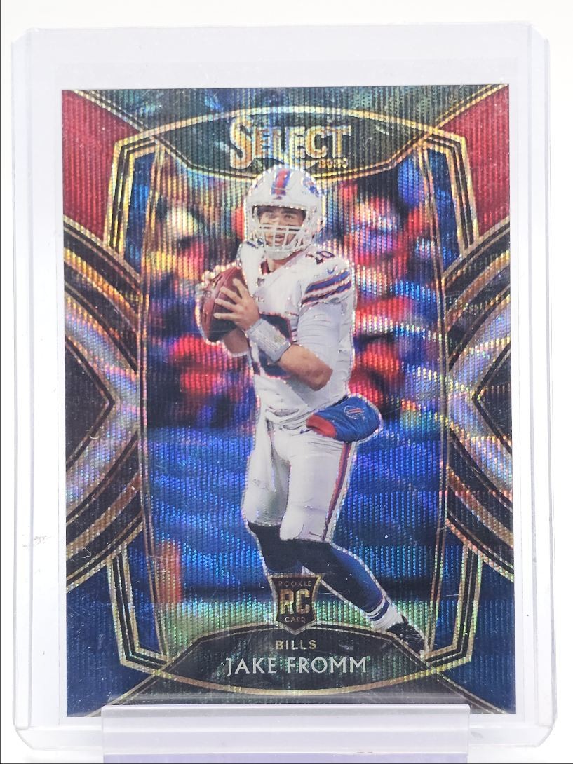 JAKE FROMM 2020 SELECT CLUB LEVEL ROOKIE TRI COLOR BILLS RC /99 Q1300-1