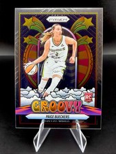 2025 Panini Prizm WNBA Paige Bueckers Groovy Rookie #12 Dallas Wings RC