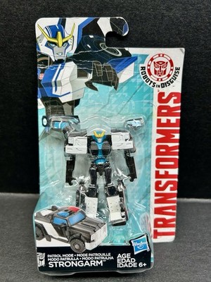 TRANSFORMERS Robots in Disguise 2015 Legion Class PATROL MODE STRONGARM - MOSC!