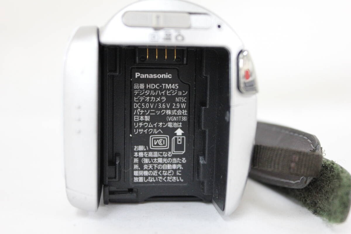 Panasonic パナソニック ビデオカメラ HDC-TM45 概要 デジタルハイビジョンビデオカメラ HDC-TM45 | デジタル