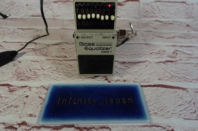Boss GEB-7 Bass Equalizer Bass Effect Pedal fast ship from japan vintage