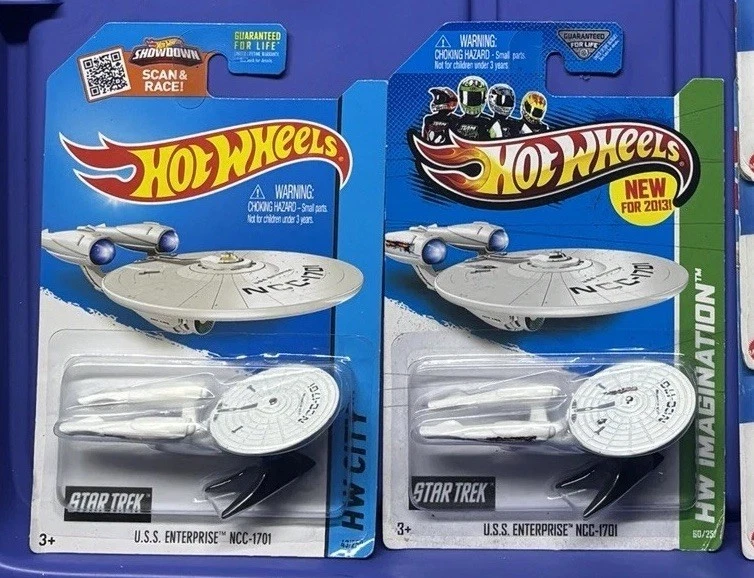 Hot Wheels ЛОТ из 5 товаров Star Trek США Enterprise NCC-1701 - Изображение 4 из 4