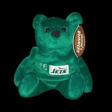VTG 99 Salvino  s Bammers Vinny Testaverde 16 Jets QB Club Bear Collectible NWT