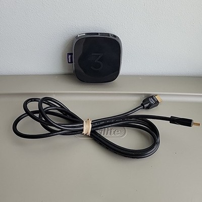 Roku 3 Model 4230X Black Media Streamer - No Remote or Power Adapter