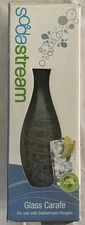 SodaStream GLASS Carafe 620mL Sparkling Water Extra Carbonating Bottle NIB New