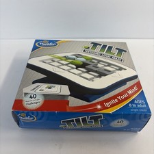 Thinkfun Tilt Teetering Logic Maze Game 2010 Think Fun Complete - Raro COMPLETO