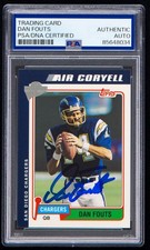 Dan Fouts Signed 2005 Topps Fan Favorites Card #16 (PSA) San Diego Chargers Auto