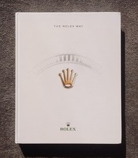 The Rolex Way Hardback Vip Edition Coffee Table Book - Very Rare Limited Edition The Rolex Way Hardback Vip Edition Coffee Table Book - Very Rare Limited Edition