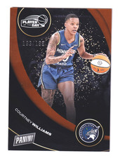 2025 WNBA Panini PLAYER OF THE DAY ORANGE FOIL 16 COURTNEY WILLIAMS 193/199 Lynx