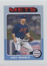 2024 Heritage Mini Blue Border 5/25 Joey Wendle (White Above Card Number) 2g8