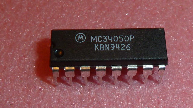 Lot De 5 Circuits Intégrés Motorola MC3340P – 8 Broches, Neufs