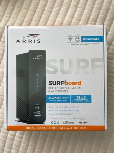 Arris SURFboard SBG7400AC2-RB Wireless Cable Modem