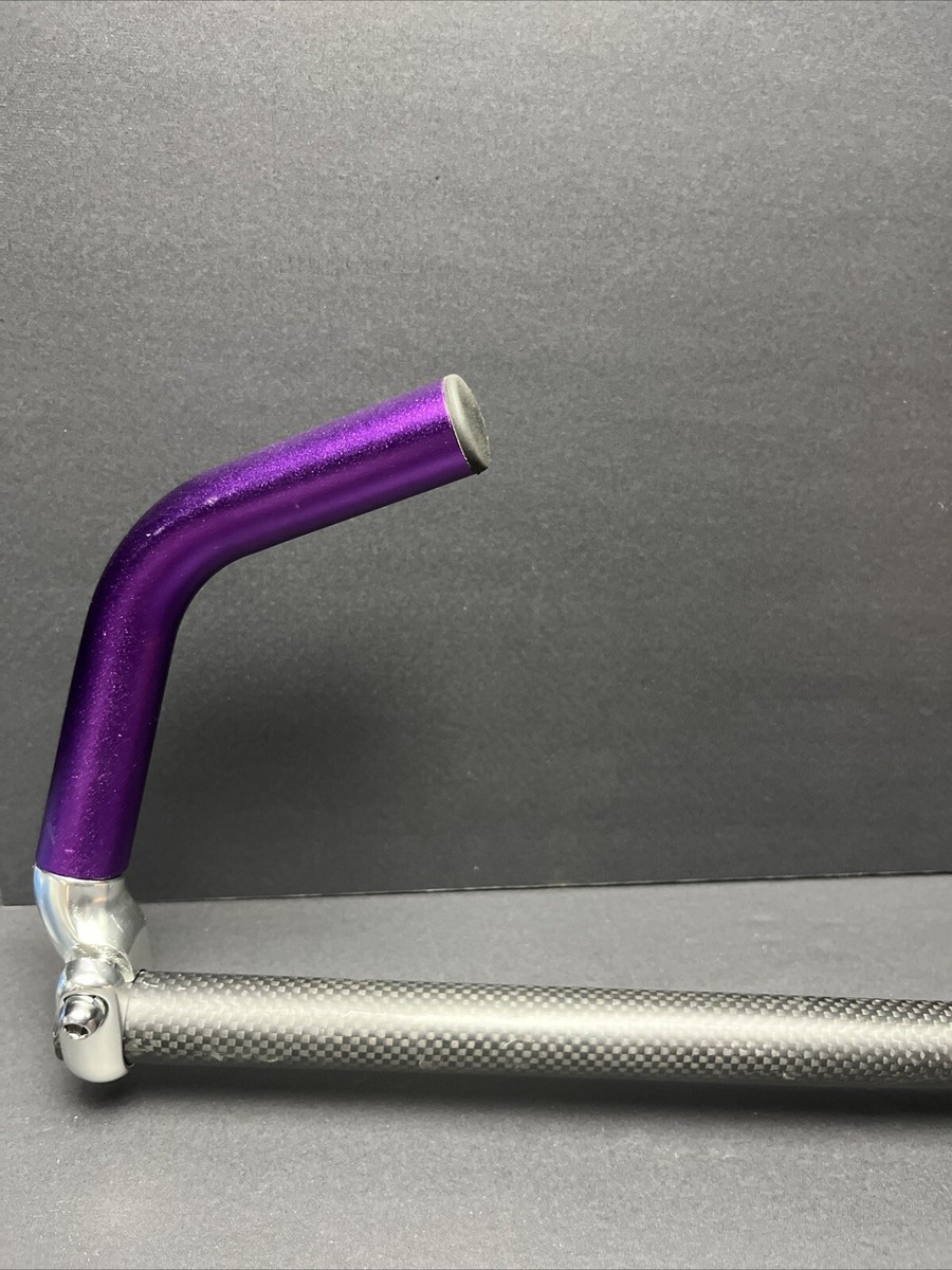 Nos Trans X Adjustable Alloy Bar Ends Anodized Purple Mtb Atb Fit