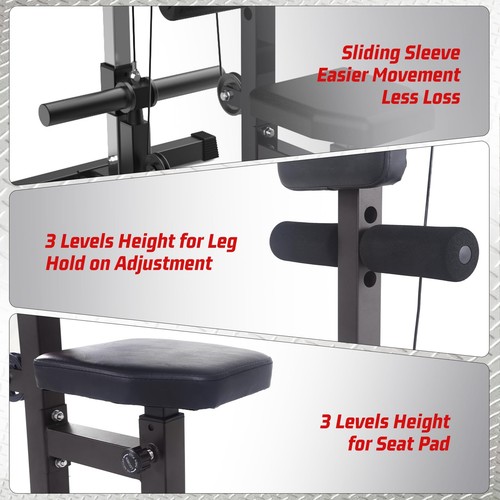 LAT Power Cable Machine Row Cable Machine Training Home Gym LAT Pulldown Machine - Picture 3 of 9