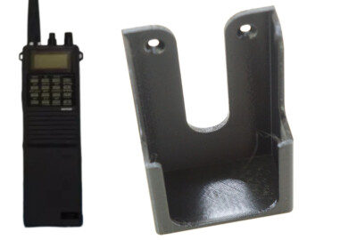 Wall Mount Bracket Holder for ICOM IC-A21 Airband & ICOM IC-M5 Marine Radios