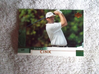 Upper Deck 2002: Golf PGA Tour ''STEWART CINK'' #19 Trading Card