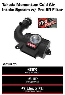 AFE Takeda Momentum PRO 5R CAI cold air intake kit for 2022-24 Subaru BRZ 2.4H