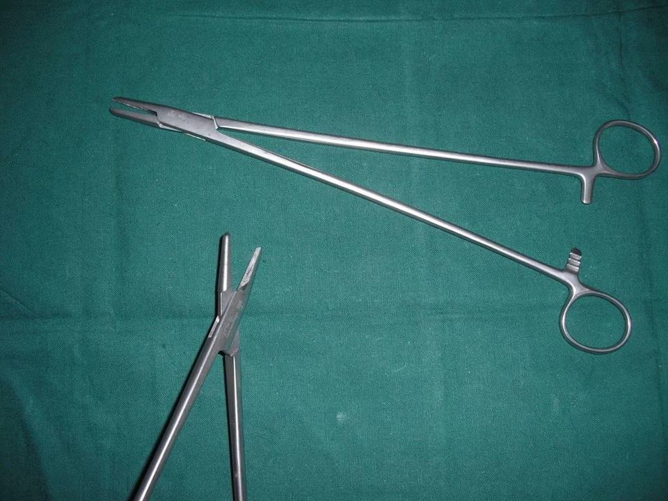Medicon 10.40.27 Masson Nadelhalter gerade, kreuzgerieft Needle Holder 27cm - Bild 1 von 1