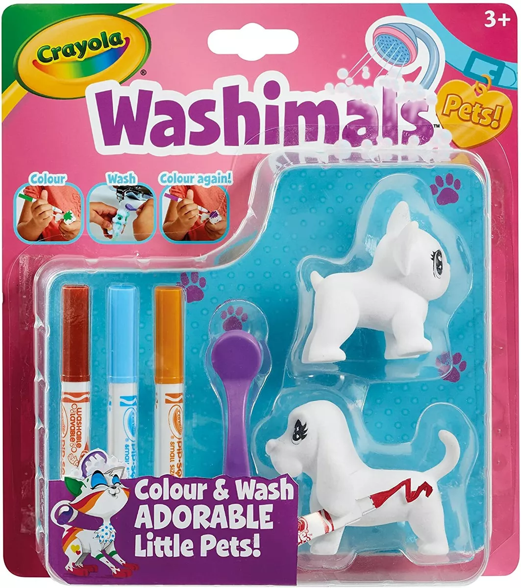 Crayola Toy Pets Washimal Blister Pack - Dogs