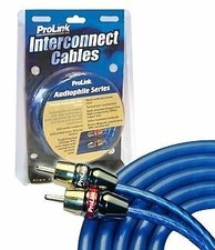 ProLink "Audiophile Series" Stereo RCA Interconnect Cables - 4 Meter/13 Feet