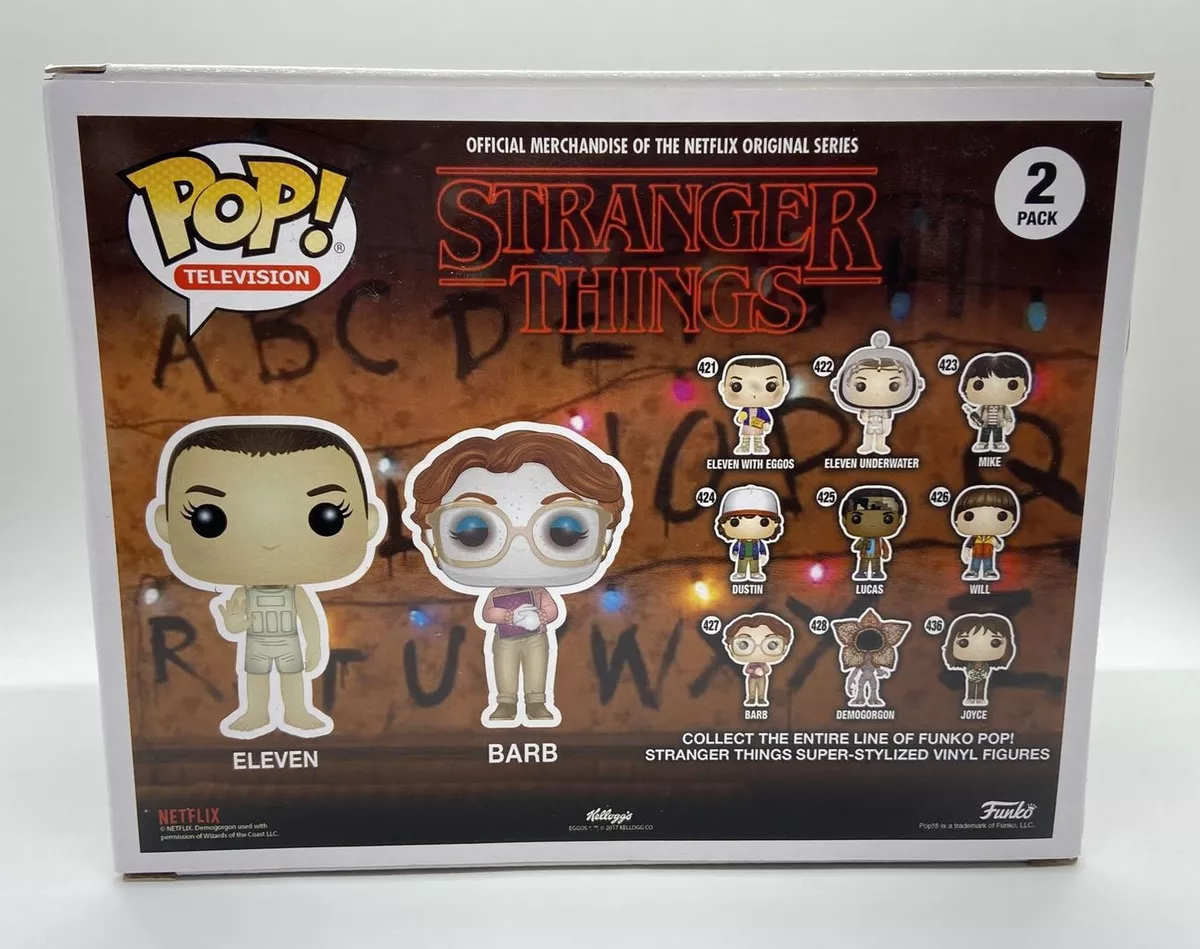 Stranger Things: Upside Down Eleven and Barb 2 Pack 2017