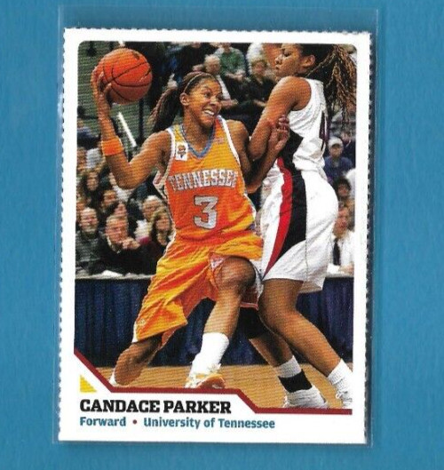 2007 SI Sports Kids CANDACE PARKER Rookie University of Tennessee Goat/WNBA #142