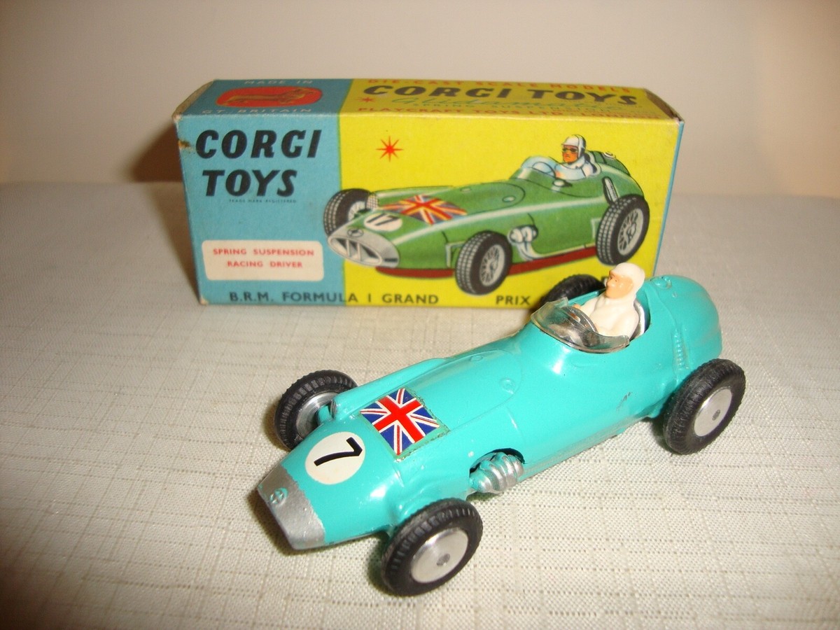 コーギービンテージモデルcorgi 152 brm f1 voiture コーギービンテージモデルcorgi 152 brm f1 voiture - メルカリ