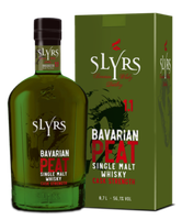 (116,43€/L) Slyrs Bavarian Peat Single Malt Whisky Cask Strength | 0,7 L. Fl.