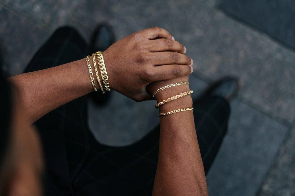 10k Miami Cuban Link Bracelet Real Yellow Gold Chain Hollow 8.5" - 9.25mm - 19g - Image 3 of 4