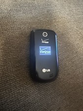 LG Revere 3 LG-VN170 Flip Cellular Phone Verizon Black Bluetooth 2.2" LCD Screen