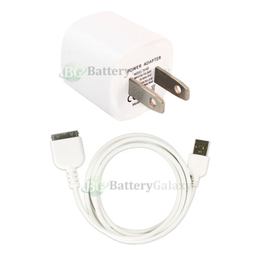 HOT! USB Home Wall Charger+Cable Data Cord for Apple iPod Nano 1G 2G 3G 4G 5G 6G - 第 1/8 張圖片