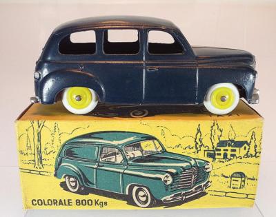 CIJ 1/43 No.3/42 Renault Prairie dunkelblau mit Box #5142