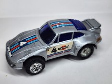Vintage Zee Zylmex Porsche Turbo 935 3.25" Die Cast 1:50 Silver Model Martini