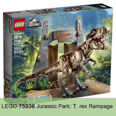 @とっさん LEGO 75936 Jurassic World™ Jurassic Park: T. rex Rampage (3120