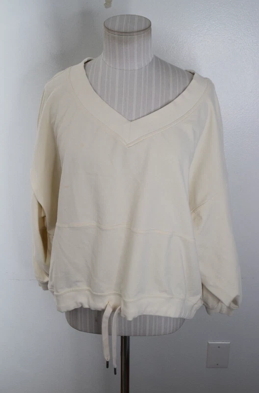 lululemon dare the day pullover v neck oversized read shirt