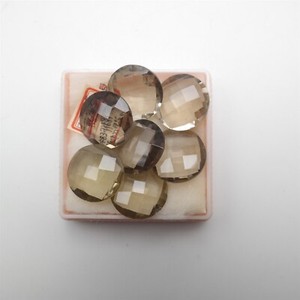 Lot of (7) Cubic Zirconia Faceted stones 20mm Loose stones