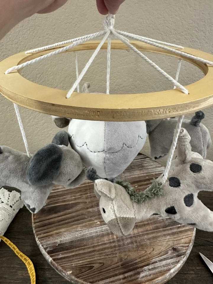 Lambs & Ivy Baby Animals Musical Baby Crib Mobile Soother Replacement Piece NEW - Image 3 of 4