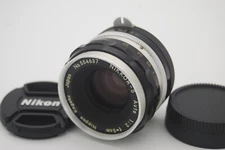 [Exc 5+] Nikon Nippon Kogaku Nikkor-S Auto 5cm f/2 Pat. Pend. MF Lens JAPAN #637