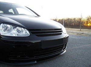 VW Rabbit Golf MK5 V Front Bumper CUPRA R Line Euro Spoiler Lip  Valance/Splitter | eBay