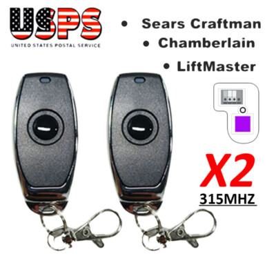 For LiftMaster 371LM 373LM Sears Craftsman 139.53753 Garage Door Remote Control