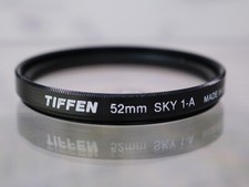 Tiffen 52 mm Sky 1-A Screw-In Filter Made in USA Pre owned