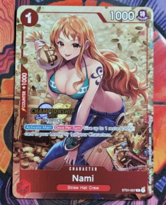 ナミ C [ST01-007]【英語版】CS チャンピオンシップ2023 Nami (CS 2023 Celebration Pack) ST01-007 One Piece Promo Card | eBay