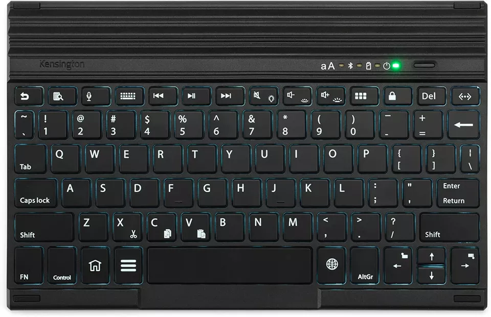 Kensington Mobile Bluetooth Thin Steel Keyboard with Backlighting K97206US - Image 2 of 4
