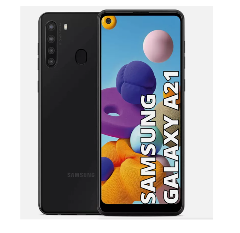 SAMSUNG - 【美品】Galaxy A21 J:COM モバイル　SCV49 Black Samsung Galaxy A21 SM-A215U 32GB 16MP 4G Unlocked Global