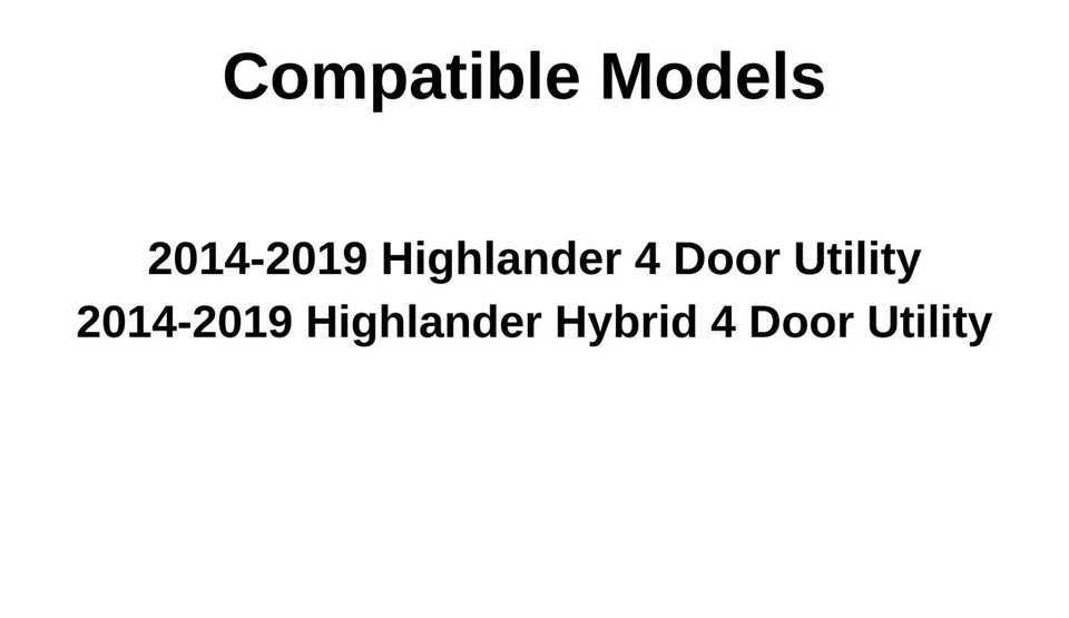 Подходит для Toyota Highlander 14–19 годов выпуска пассажирское правостороннее стекло на четверть стекла хромированное - Изображение 3 из 4