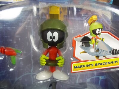 Giochi Preziosi Space Jam New Legends, Marvin, 1 Personaje con Accesorios Personalizados de la película Space Jam para niños a Partir de 4 años, PCE05510