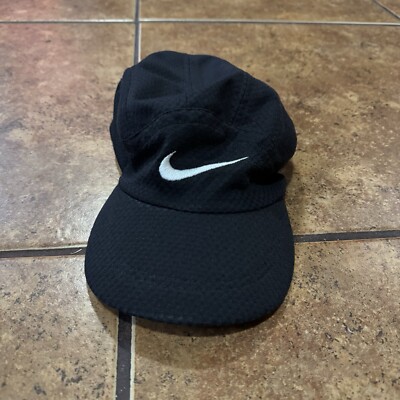 Nike Tailwind Mesh Hat Featherlight Dri-Fit Panel Cap Strap Black Eminem Swoosh