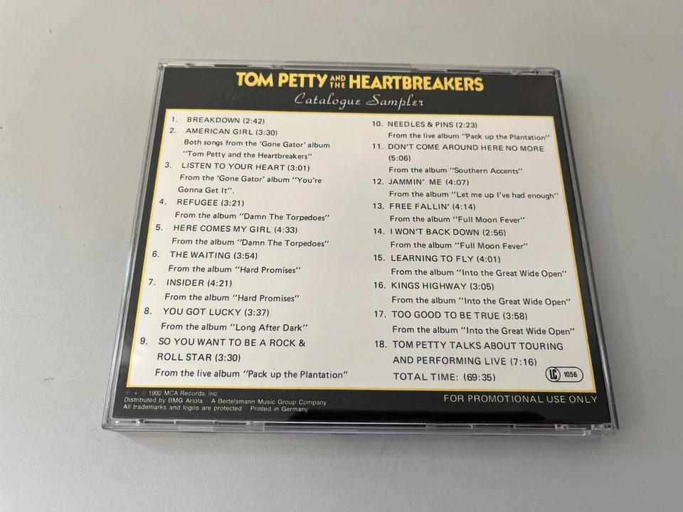Tom Petty And The Heartbreakers – Touring "Into The Great Wide Open - CD © 1992 - Bild 3 von 3