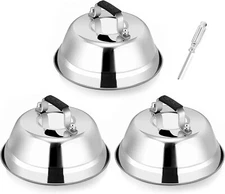 Grill Accessories Basting Cover Melting Dome for Blackstone Grill Set of 3