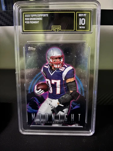 2023 topps composite rob gronkowski #331 midnight
